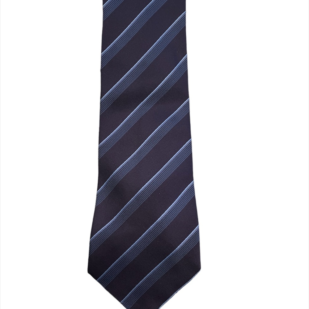 John Varvatos CLASSIC STRIPED 100% ITALIAN SILK TIE